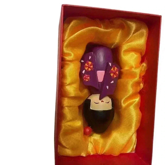 Japanese Girl Kokeshi Doll, Artists Japan - Picture 7 of 7